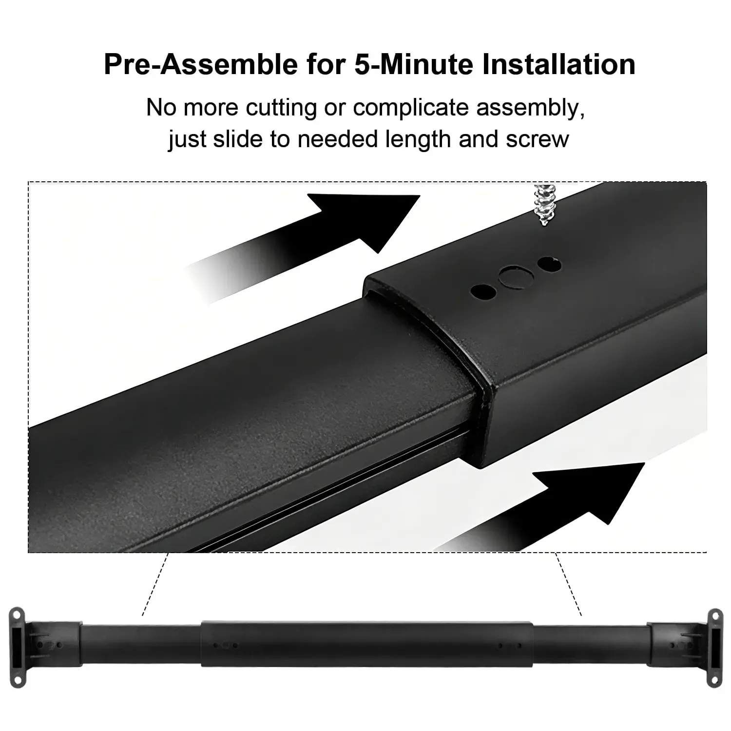 Rugged RV Screen Door Handle Bar representing durable travel gear